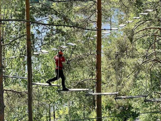 Seikkailupuisto Vire Visit Lepp virta